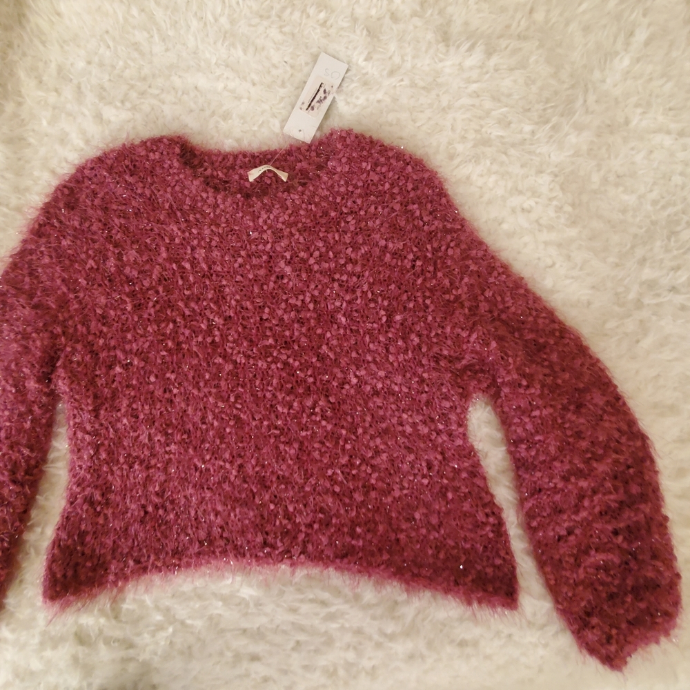 Adora Fuzzy Eyelash Sweater NWT - Picture 7 of 11